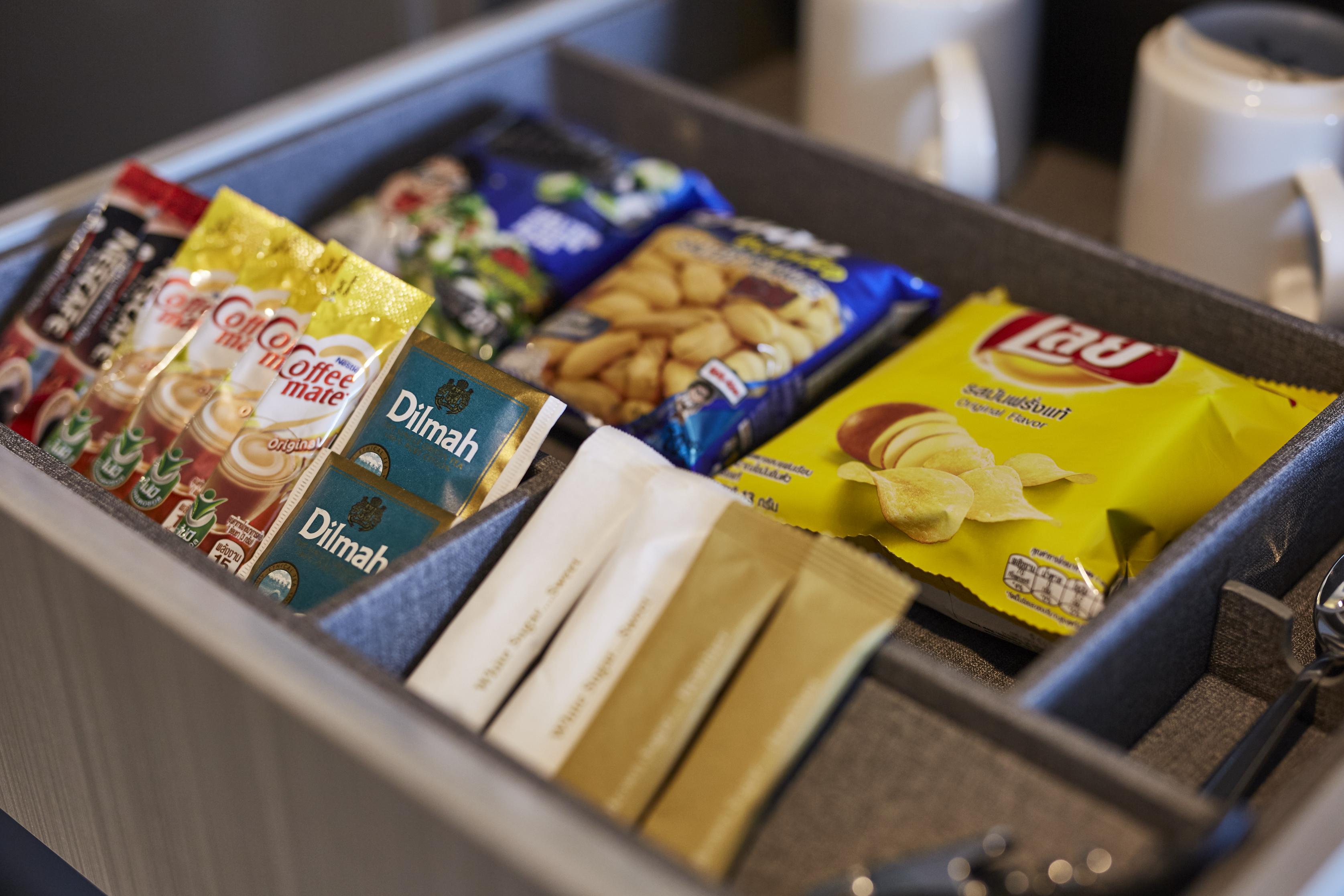 Grande Centre Point Pattaya Hotel Exterior photo A selection of inflight snacks